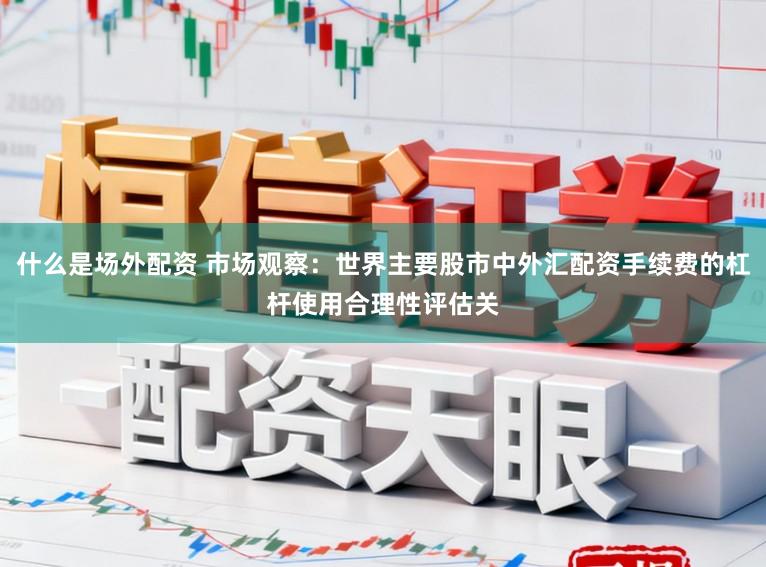 什么是场外配资 市场观察：世界主要股市中外汇配资手续费的杠杆使用合理性评估关