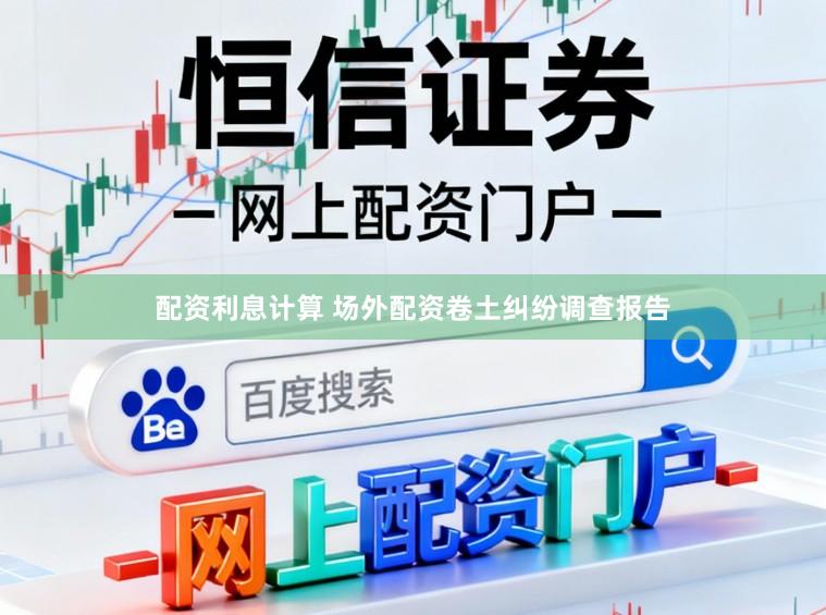 配资利息计算 场外配资卷土纠纷调查报告