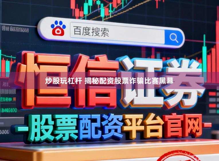 炒股玩杠杆 揭秘配资股票诈骗比赛黑幕